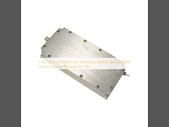 1.4G 1420-1450MHz Fpv التشويش LDMOS الوحدة 30W طائرة بدون طيار عداد الوحدة 24-28V
