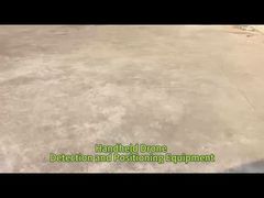 كاشف طائرات بدون طيار يمكن ارتداؤه 100 ميجاهرتز-6 جيجاهرتز عمر البطارية 3-4 ساعات