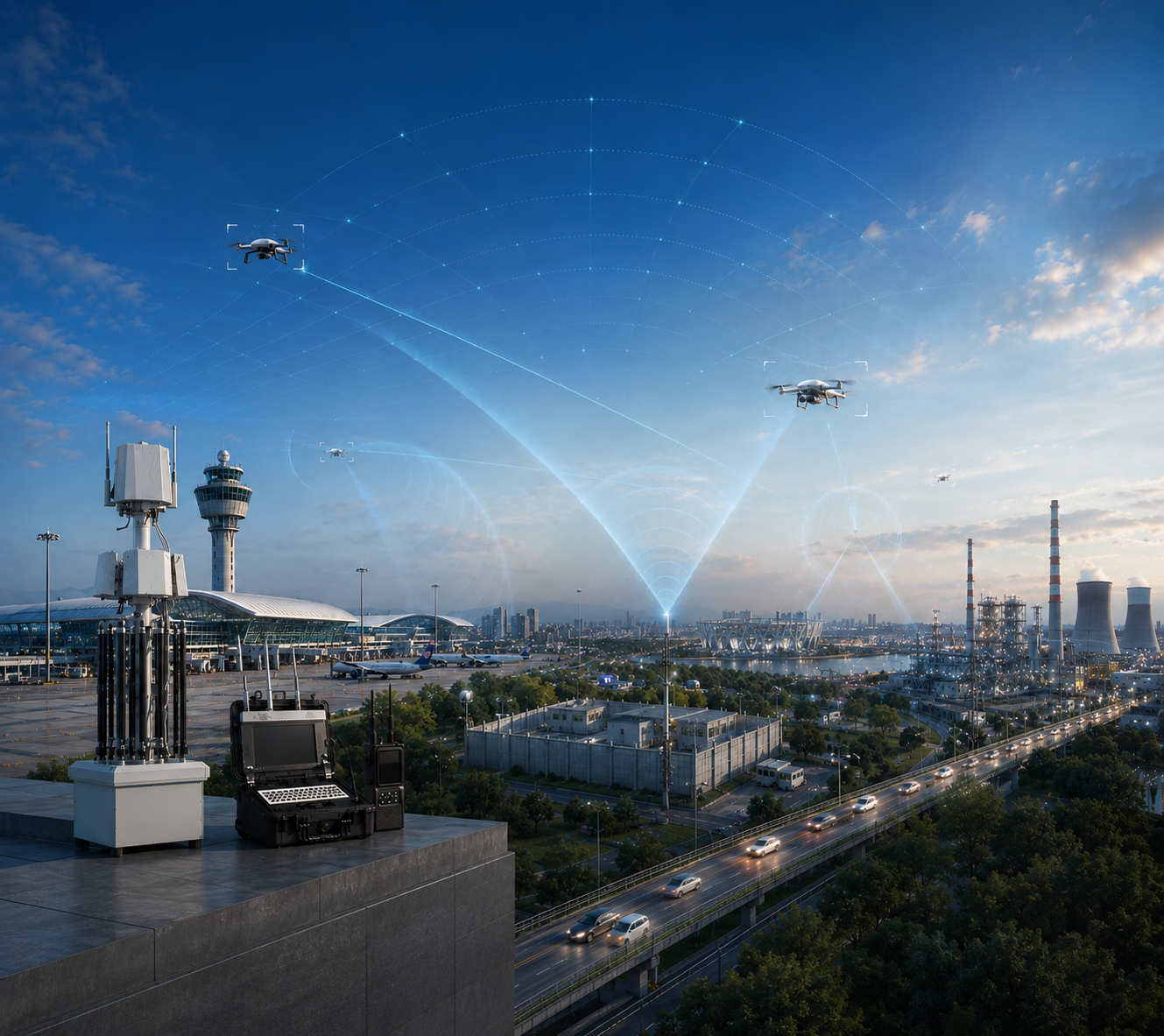 أحدث حالة شركة حول Industrial Park Drone Monitoring — Illustrative Application Scenario