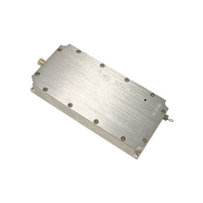 شراء 1.4G 1420-1450MHz Fpv التشويش LDMOS الوحدة 30W طائرة بدون طيار عداد الوحدة 24-28V تصنيع عبر الإنترنت