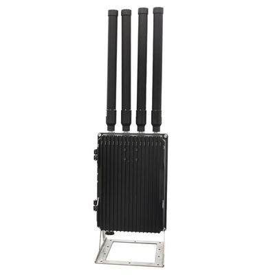 شراء الحجرات الألومنيوم مكافحة جهاز FPV العداد Fpv إشارة نظام قمع 200W تصنيع عبر الإنترنت