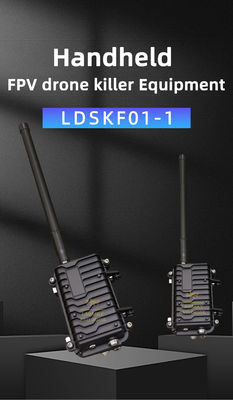 شراء عداد Fpv المكسور من الألومنيوم جهاز ضد معدات الطائرات بدون طيار 1 النطاق 900-1100MHz تصنيع عبر الإنترنت