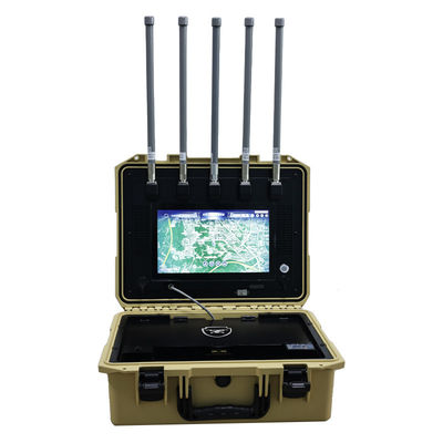 Portable Drone Detector 45MHz–6000MHz | Handheld RF Anti-Drone System for FPV, UAV, and Remote Control Signal Detection with Real-Time Threat Alerts