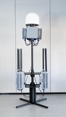 70MHz-6GHz Fixed Drone Detection & Jamming Device | 10km Range UAV Anti-Drone System, Full-Band Signal Suppression, FPV Drone Interception, Security & Surveillance