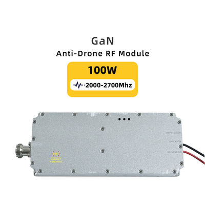 شراء 2000-2700MHz 100W النطاق العريض GaN مكافحة الوحدة لـ FPV نظام مكافحة الطائرات بدون طيار C-Uas Mavic 3 Autel Fpv Ua بولندا وحدة RF تصنيع عبر الإنترنت