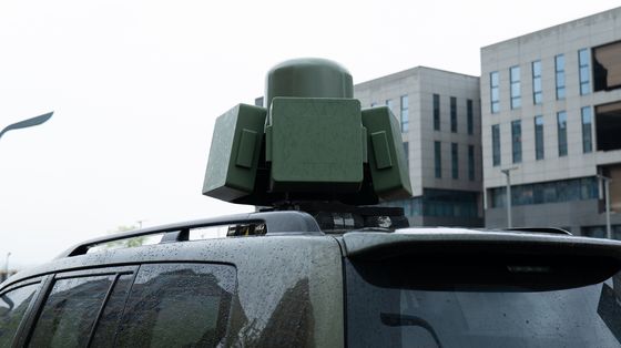 300mh-6GHz Full Band Vehicle-Mounted Drone Detection And Defense Equipment 5km Anti Drone System