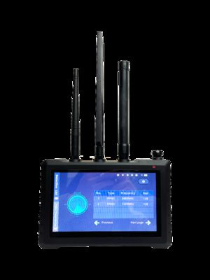 شراء 1.5km 70MHz-6.2GHz كامل النطاق جهاز الكشف عن الطائرات بدون طيار 500MHz-6GHz FPV تغطية كاملة تصوير الفيديو وتخزين 1+N وضع العمل مع الساعات تعاون الفريق تصميم محمول تصنيع عبر الإنترنت