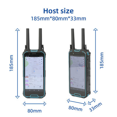 Portable Drone Detector with 8000mAh Battery, Compact Size (185mm*80mm*33mm), and CRPC 2.0 Technology for UAV Detection