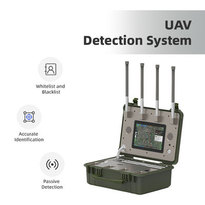 Factory  Drone Detector Portable 10km Long Distance Passive Drone signal Detection Tracking and Positioning drone detection for anti drone system