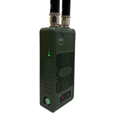 شراء جهاز تشويش طائرات بدون طيار محمول بكفاءة تشويش عالية وتغطية مزدوجة النطاق للدفاع ضد الطائرات بدون طيار تصنيع عبر الإنترنت