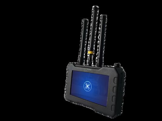 70MHz-6.2GHz Full Band Portable Handheld Drone Detection System| FPV UAV Detection with Video Capture Storage, Coordinated Response | Security Defense System
