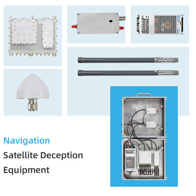 شراء مسخ الطائرات بدون طيار 5 ~ 20 كيلومتر حل خداع GNSS متعدد النظم يسبب الهبوط القسري للطائرات بدون طيار للتحكم في الطائرات بدون طيار المهنية تصنيع عبر الإنترنت