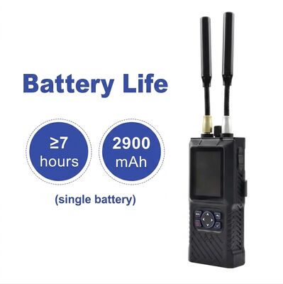 شراء كاشف طائرات بدون طيار محمول بعيد المدى مع كشف الطيف 0MHz-8000MHz بطارية قابلة للتبديل ودعم الشحن من النوع C تصنيع عبر الإنترنت