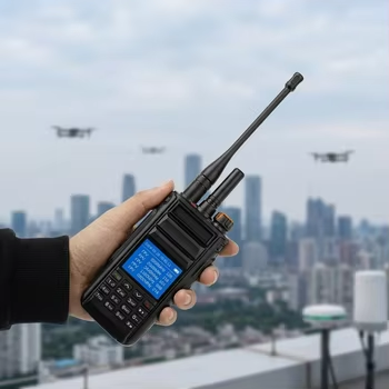 شراء كاشف محمول بدون طيار 300 ميجاهرتز - 6200 ميجاهرتز مع كشف إشارة OFDM وFM مع نطاق كشف 1KM وإنذار صوتي ومرئي تصنيع عبر الإنترنت