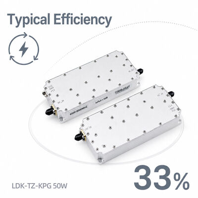 يشتري وحدة مضخم الترددات اللاسلكية GaN 6000‑8000MHz 50W LDK‑TZ‑KPG‑50W تصنيع عبر الإنترنت