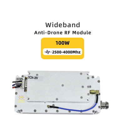2500-4000mhz Anti Drone Lora Module Counter Fpv Module 300-6000mhz 100W anti drone system anti fpv 250-400mhz 50W 100-1100mhz