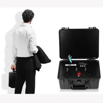 IP65 Waterproof Portable Drone Detector Briefcase Style Uav Detection Equipment