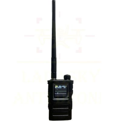 كاشف طائرات بدون طيار يمكن ارتداؤه بتردد 300 ميجاهرتز - 6000 ميجاهرتز مع إنذار صوتي ضوئي