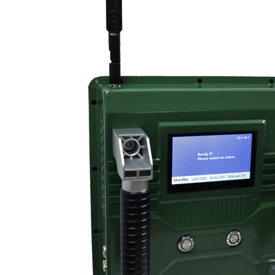 Portable Handheld Anti Drone System with 500-2000 Meters Range 5-channel Countermeasures and 130W High Power