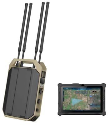 Portable Drone Detector with Real-time Video Capture Multi-terminal Alarm Notifications and Full-band Detection