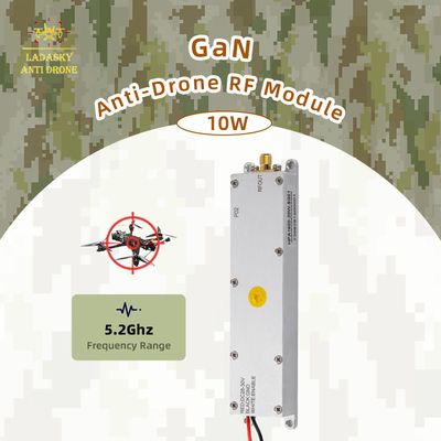5.2GHz GaN Power Amplifier Module 10W لتطبيقات مكافحة الطائرات بدون طيار