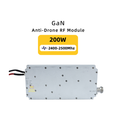 مصنع 200W 1.2G 900M 2.4G 430M وحدة مكبرات الراديو مع عزل النطاق العريض الطاقة العالية 52.7db حماية أمن FPV ضد الطائرات بدون طيار