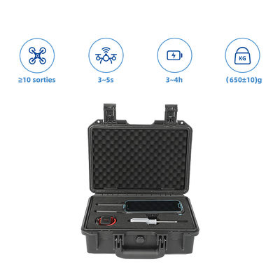 Portable UAV Detection Device with 6-inch Touch Screen 3-4 Hours Operation and Real-Time Detection for 1-2km Range