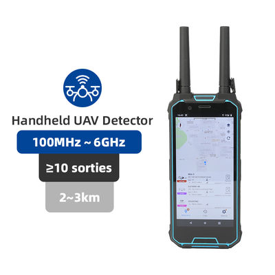 Portable UAV Detection Device with 6-inch Touch Screen 3-4 Hours Operation and Real-Time Detection for 1-2km Range