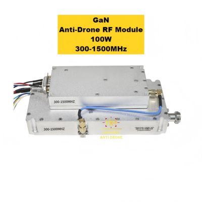 100W GaN RF Power Amplifier 300-1500MHz for Anti-Drone Systems