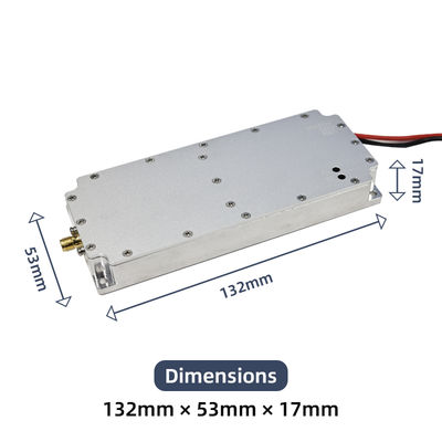 High-Power RF Amplifier Module 6500–7200MHz with Customizable Frequency for Anti-FPV Drone Detection