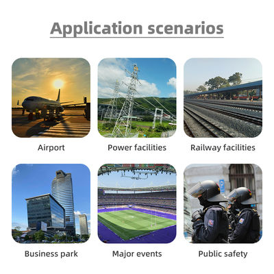 Factory Portable 10km Long Distance Passive Drone signal Detection Tracking and Positioning Night Vision Uav Omnidirectional