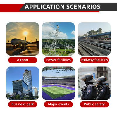 10km Long-Range Portable Drone Detector with Full-Band UAV Coverage, Real-Time Alerts, and Durable Energy-Efficient Design