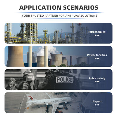 High-Gain 80W GaN Module RF Power Amplifier for Anti-Drone Systems 6700-7500MHz Bands