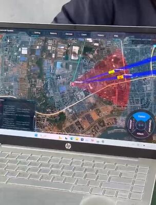 10km AOA/TDOA Fixed Drone Detector 300MHz-6GHz Full-Frequency Detection&Position&3km Jamming & Anti-Drone FPV C-UAV System Airport|Prison|Border Dji