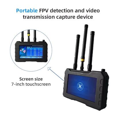Portable 70MHz–6.2GHz Drone Detection System | 1.5km Range, Multi-Model Recognition, Team Collaboration & Analog Video Monitoring