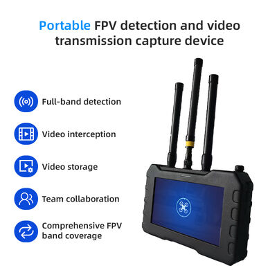 مجموعة دفاع كاملة للطائرات بدون طيار: SkySentry Pro مع اعتراض FPV لمسافة 1.5 كم وكشف كامل النطاق مع وضع فريق متعدد المشغلين وتسجيل فيديو في الوقت الفعلي مصمم للعمليات التكتيكية